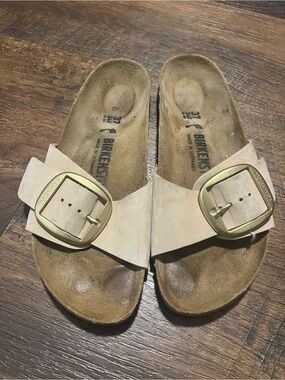 Birkenstock Madrid Big Buckle - Nubuck Leather size 37